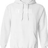 Evolve Into Crab Japanese Vintage Hoodie - Retro Graphic Cosy Pullover - White