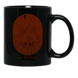 Ex Altiora Cover Black Coffee Mug, Gift Coffee Mug - Black