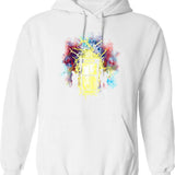 Excavator Your Hole Is My Goal Construction Worker Hoodie - White