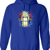 Excavator Your Hole Is My Goal Construction Worker Hoodie - Blue