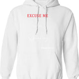 Excellent Adventurers Hoodie - Retro Graphic Pullover Hoodie for Men & Women - White