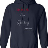 Excellent Adventurers Hoodie - Retro Graphic Pullover Hoodie for Men & Women - Navy