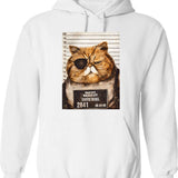 Existential Bread Hoodie - Retro Graphic Pullover Hoodie for Men & Women - White