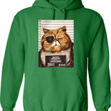 Existential Bread Hoodie - Retro Graphic Pullover Hoodie for Men & Women - Green