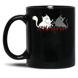 Exploding Kittens Black Coffee Mug, Gift Coffee Mug