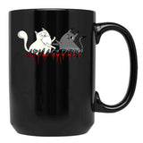 Exploding Kittens Black Coffee Mug, Gift Coffee Mug