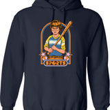 Extra Extra Still Tired Funny Vintage Newspaper Hoodie - Navy