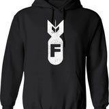 Eye Chart Test Hoodie - Retro Graphic Pullover Hoodie for Men & Women - Black