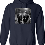 F Bomb (distressed Design) (1) Hoodie - Retro Graphic Pullover Hoodie for Men & Women - Navy