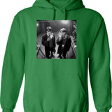 F Bomb (distressed Design) (1) Hoodie - Retro Graphic Pullover Hoodie for Men & Women - Green
