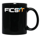 FICSIT Satisfactory Logo Classic Black Coffee Mug, Gift Coffee Mug - Black