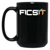 FICSIT Satisfactory Logo Classic Black Coffee Mug, Gift Coffee Mug - Black