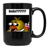 FNAF Bonnie Balls Black Coffee Mug, Gift Coffee Mug