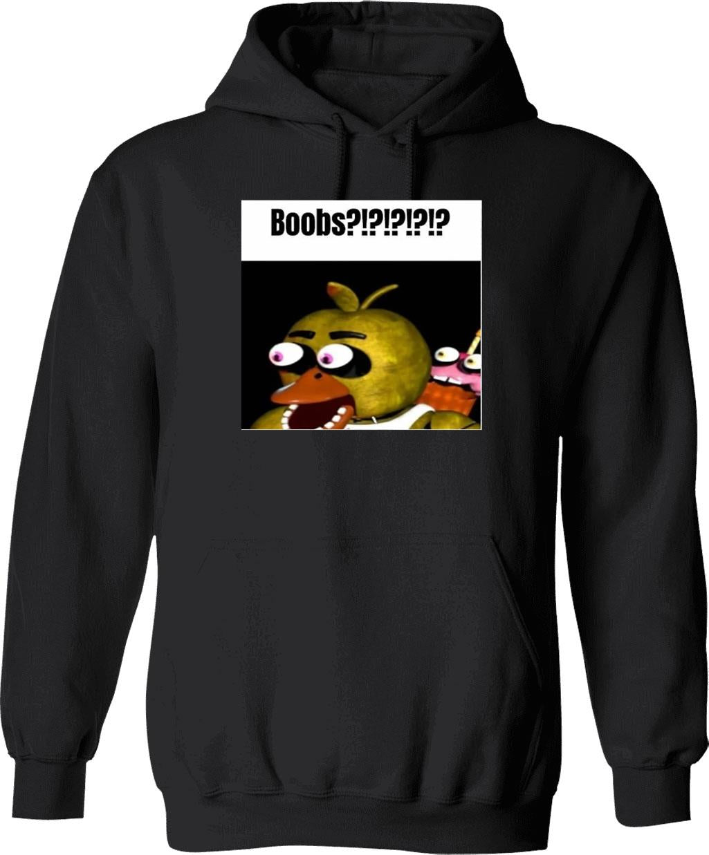 FNAF Bonnie Balls Graphic Pullover Hoodie - Black