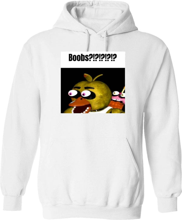 FNAF Bonnie Balls Graphic Pullover Hoodie - White