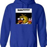 FNAF Bonnie Balls Graphic Pullover Hoodie - Blue