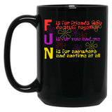FUN Song (Spongebob Version) Black Coffee Mug, Gift Coffee Mug - Black