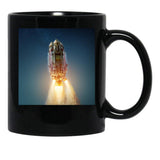 Factorio Black Coffee Mug, Gift Coffee Mug - Black