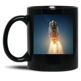 Factorio Black Coffee Mug, Gift Coffee Mug