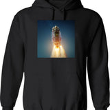 Factorio Graphic Pullover Hoodie - Black