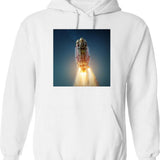 Factorio Graphic Pullover Hoodie - White