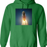 Factorio Graphic Pullover Hoodie - Green