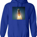 Factorio Graphic Pullover Hoodie - Blue