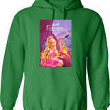 Fairytale Of New York. Hoodie - Retro Graphic Pullover Hoodie for Men & Women - Green