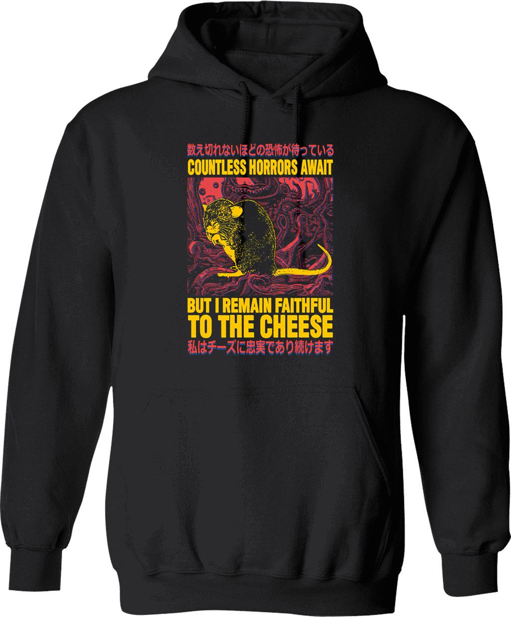 Fairytopia Poster Hoodie - Retro Graphic Pullover Hoodie for Men & Women - Black