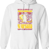 Fairytopia Poster Hoodie - Retro Graphic Pullover Hoodie for Men & Women - White