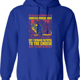 Fairytopia Poster Hoodie - Retro Graphic Pullover Hoodie for Men & Women - Blue