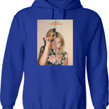 Fake Boobs - Retro Funny Relationship Hoodie - Blue