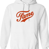 Falls Out Balls Out Funny Retro Football Art Hoodie - White
