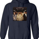 Fame Essential Hoodie - Retro Graphic Pullover Hoodie for Men & Women - Navy