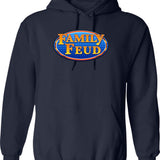 Family Feud Graphic Pullover Hoodie - Navy