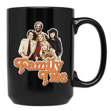 Family Ties Essential Black Coffee Mug, Gift Coffee Mug