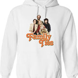 Family Ties Essential T-Hoodie Graphic Pullover Hoodie - White