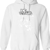 Famous Yellow Family Walk In The Street Hoodie - White