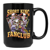 Fanclub Lucifer Short King Hazbin Hotel Characters Black Coffee Mug, Gift Coffee Mug