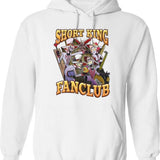 Fanclub Lucifer Short King Hoodie Graphic Pullover Hoodie - White