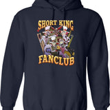Fanclub Lucifer Short King Hoodie Graphic Pullover Hoodie - Navy