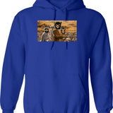 Fantastic Mr Fox Graphic Pullover Hoodie - Blue