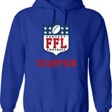 Fantasy Adventure Webcomic - Vintage Anime (4) Hoodie - Blue