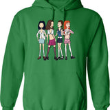 Farmer Funny Farm Worker Day Hoodie - Sarcastic Humor Graphic Hoodie - Green