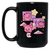 Fat Nugget Valentine - Hazbin Hotel Essential Black Coffee Mug, Gift Coffee Mug - Black