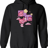 Fat Nugget Valentine - Hazbin Hotel Essential Graphic Pullover Hoodie - Black