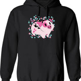 Fat Nuggets - Hazbin Hotel Graphic Pullover Hoodie - Black