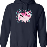 Fat Nuggets - Hazbin Hotel Graphic Pullover Hoodie - Navy