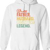 Fate - Mordred Hoodie - Retro Graphic Pullover Hoodie for Men & Women - White