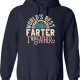 Father Husband Recumbent Legend Funny Recumbent Bike Hoodie - Navy